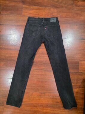 Levi Black Regular leg Jeans